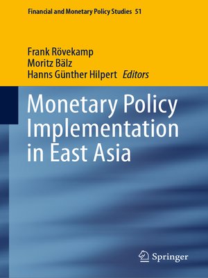 cover image of Monetary Policy Implementation in East Asia